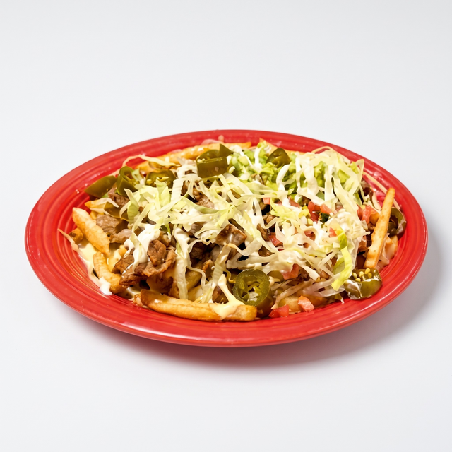 Loaded Nachos or Fries.
